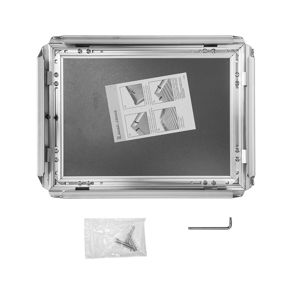 A0 Snap Frame Standard Profile Silver