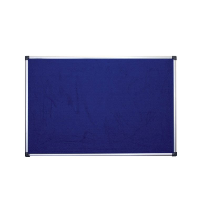 Blue Notice Board - Blue Felt Notice Board | Silverback Visual